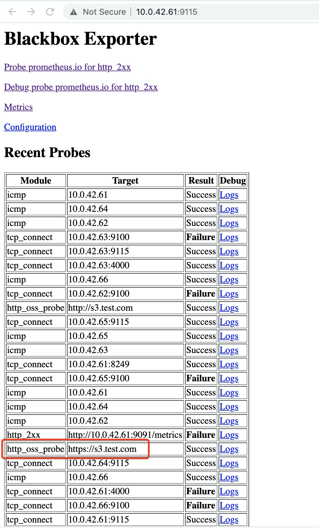 upload successful